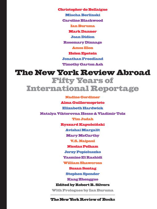 Title details for The New York Review Abroad by Robert B. Silvers - Available